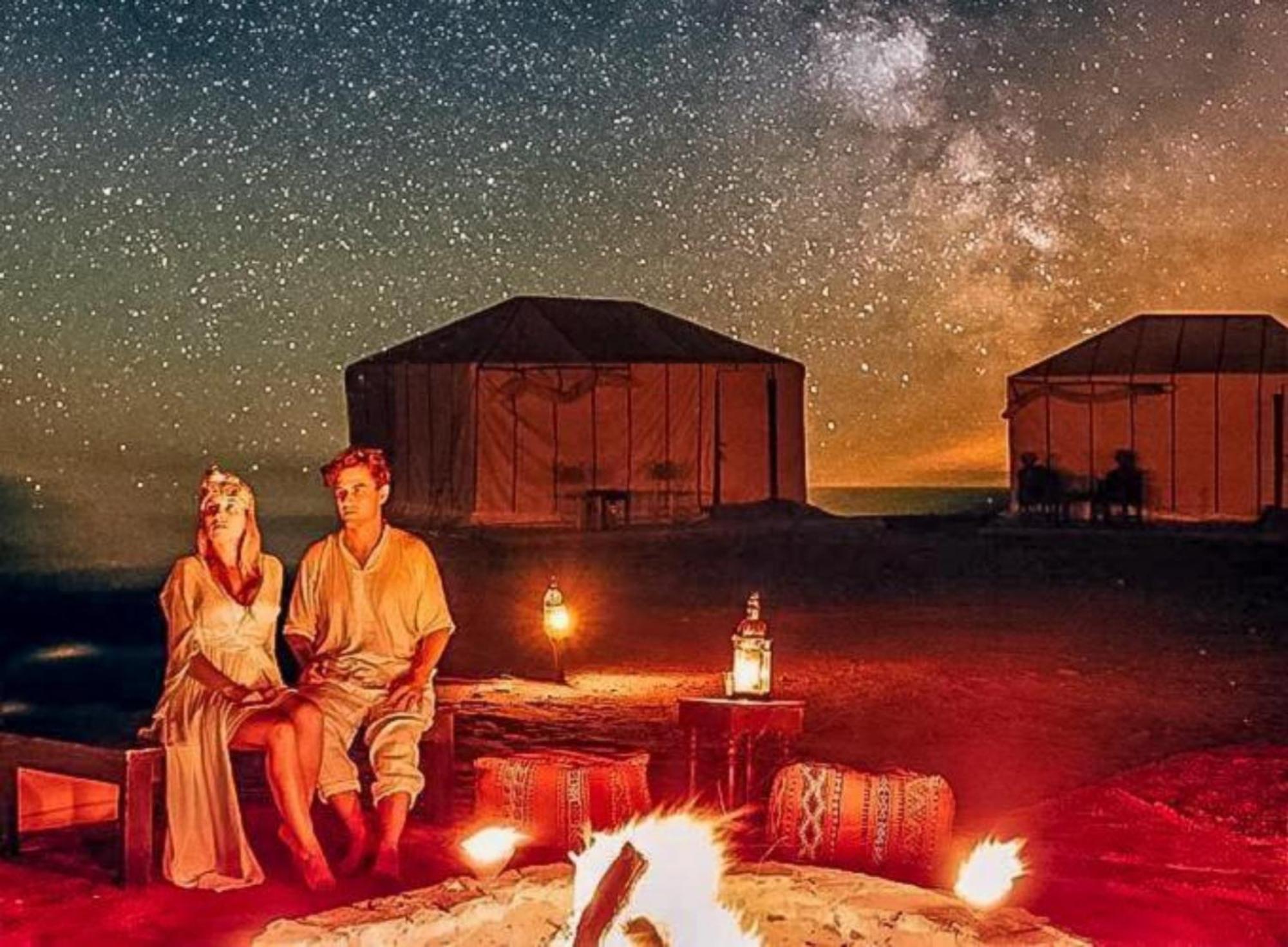 Desert Paradise Luxury Camp Merzouga Ngoại thất bức ảnh